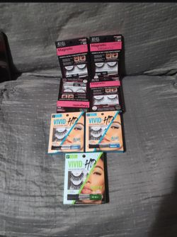 7 new eyelashes in box -  Salon perfect & ardell  professional makeup eyelashes