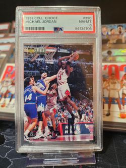 1997 Collectors Choice #390 Michael Jordan