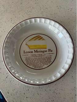 Vintage pie plate