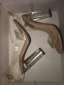 Steve Madden Teena Clear Heels