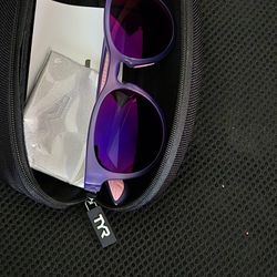 Womens Purple TYR sunglasses 