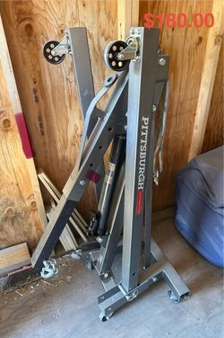 Foldable shop crane/ 3-ton engine hoist