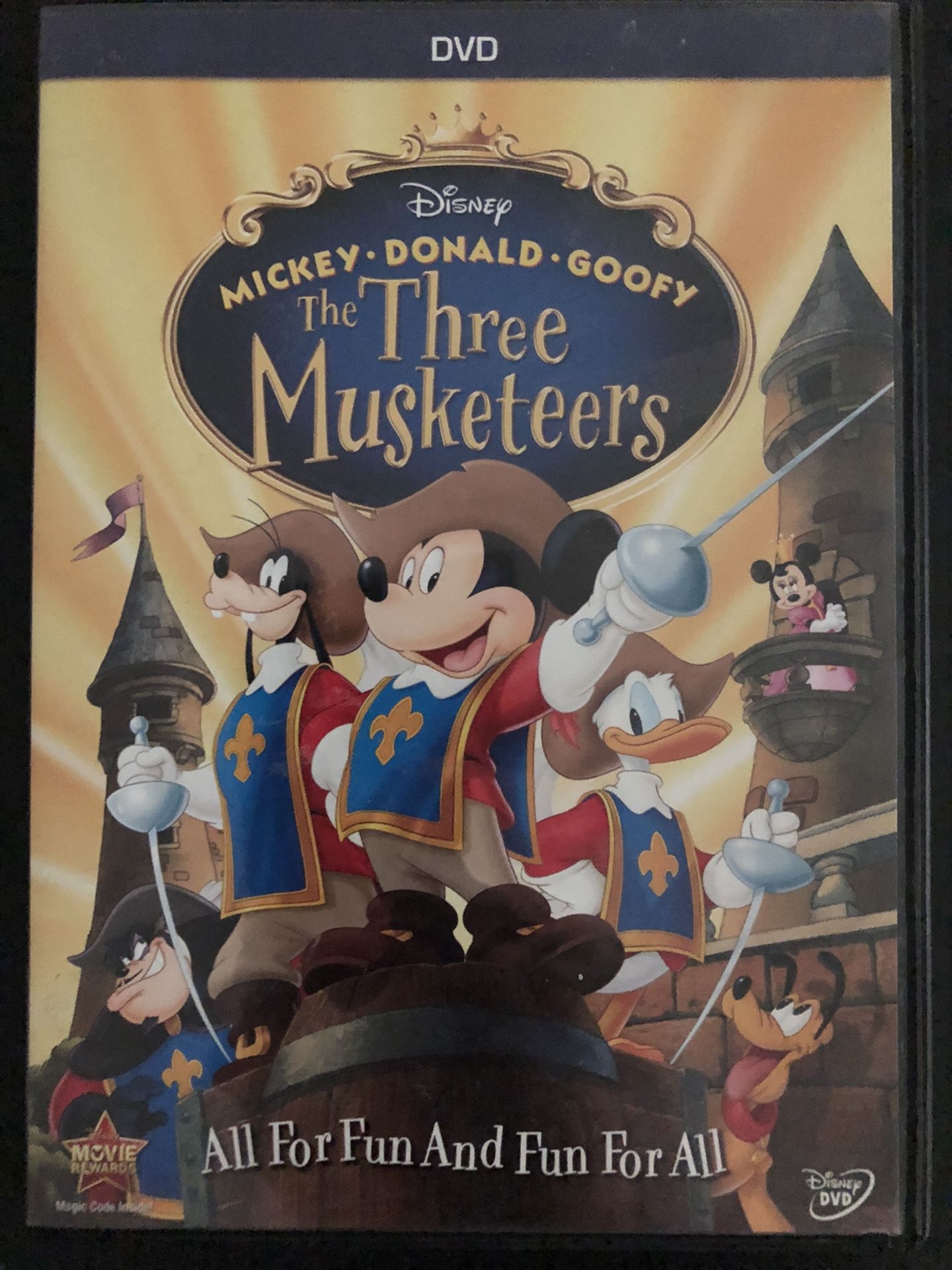Disney 3 Musketeers DVD