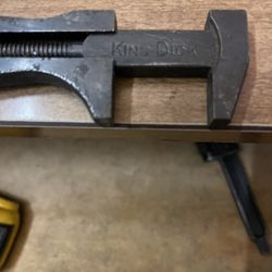 King dick Spanned Wrench Vintage 