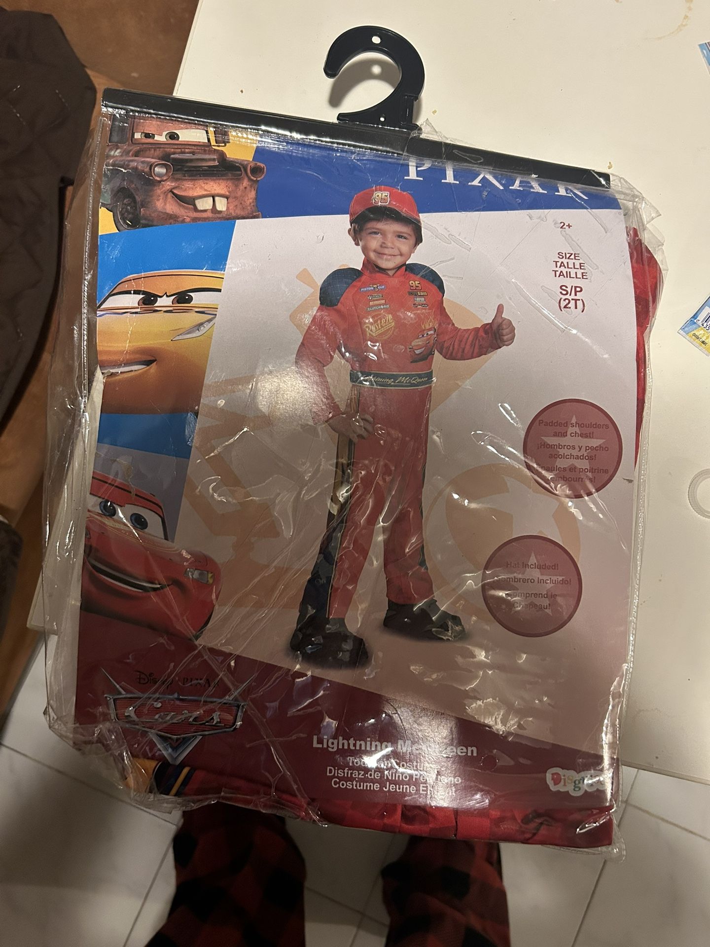 Lighting Mcqueen 2 Plus Halloween Coustome