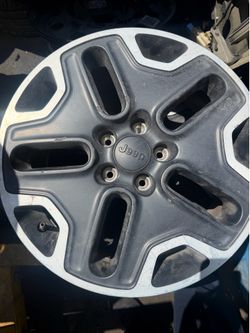 Jeep OEM Factory Wheel/Rim – 17” 5-Lug