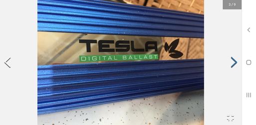 Tesla 1000W Digital Dimmable Ballast Hydroponic Grow Light HPS/MH1000W