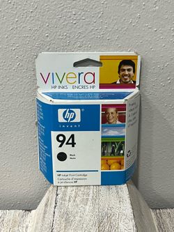 HP 94 Black Ink Cartridge Vivera C8765WN Expired May 2007 New Sealed