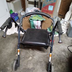 Walker With Seat 