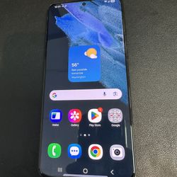 Samsung Galaxy S21 Plus 5G Black 128Gb Unlocked All Carriers Like New