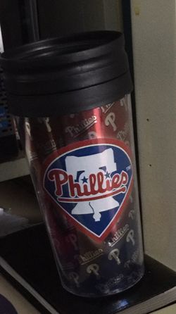 Philadelphia Phillies Baseball travel mug