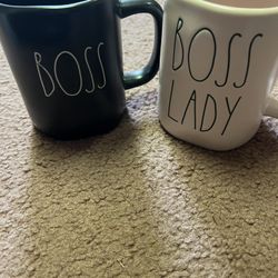 Boss And Boss Lady Mugs