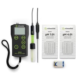 Milwaukee Portable pH/Temperature Meter - MW102