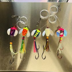 Spin-n-Glo rig for Columbia River Spring Chinooks