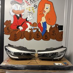 2017 BMW 740i Headlights