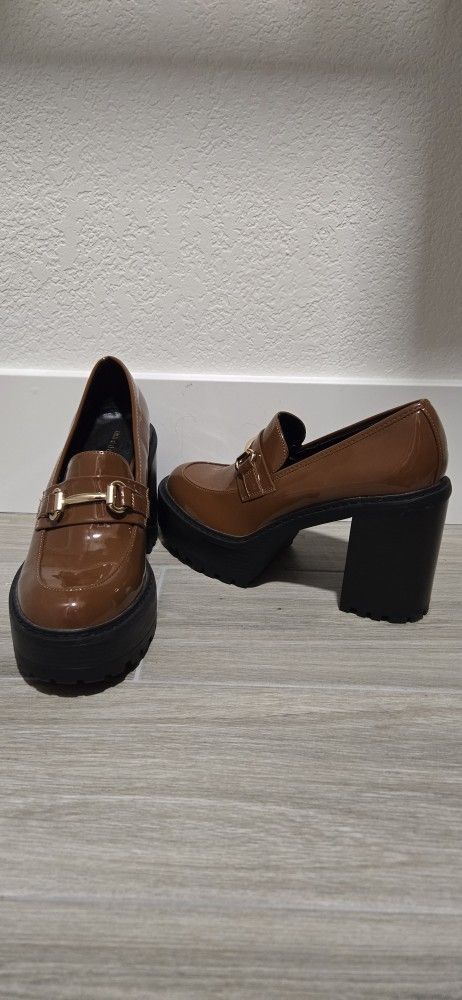 Madden Girl Platform Oxford Size 9