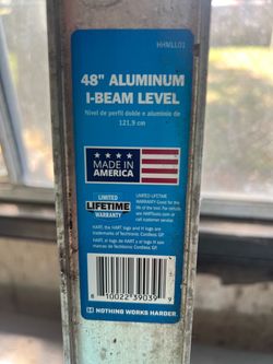 48 - Inch aluminum beam level