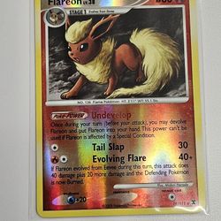 Flareon Lvl 38 Reverse Holo 