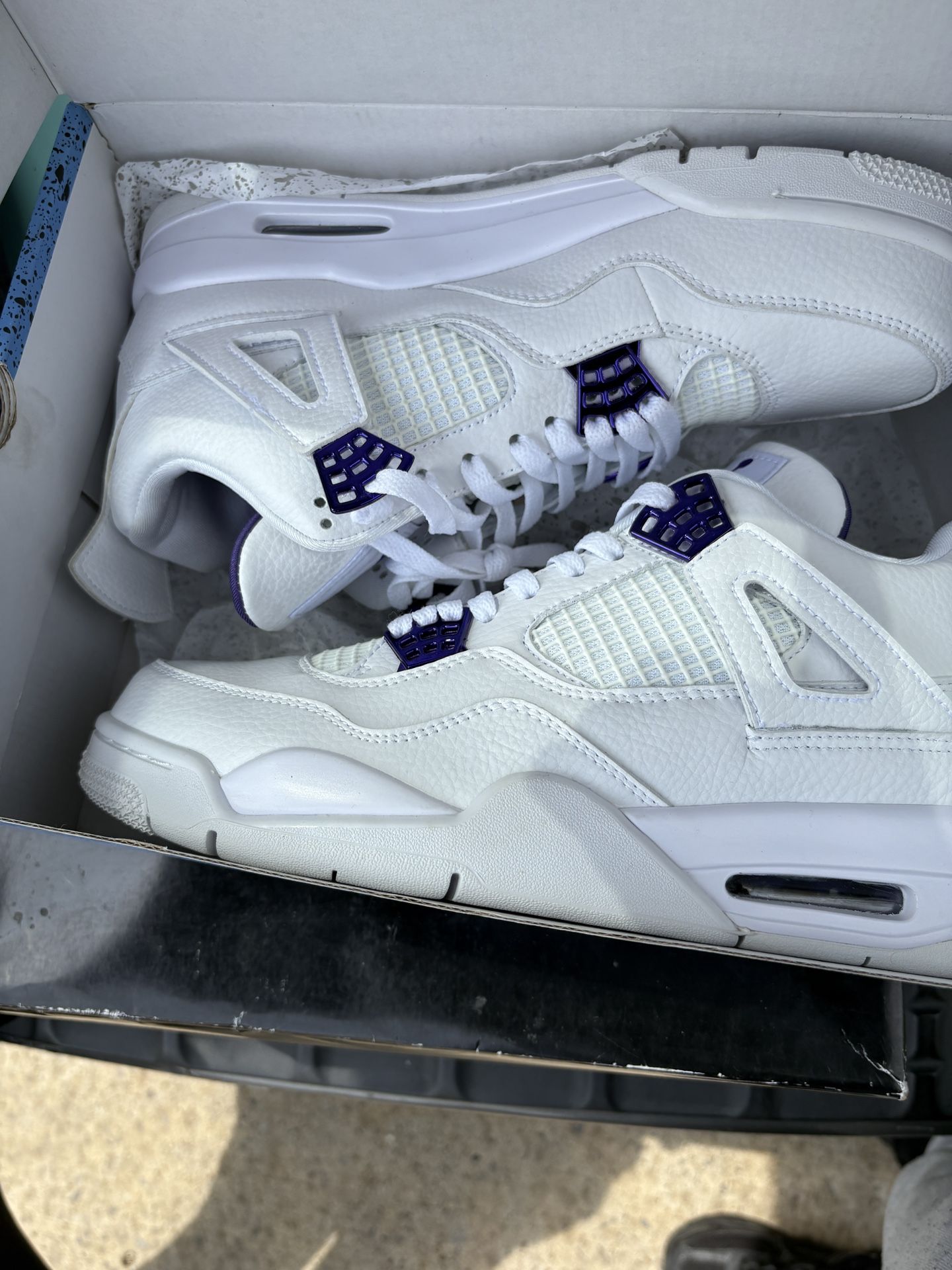 Jordan 4 Retro Metallic Purple