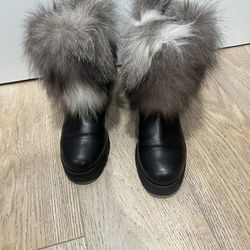 Jimmy Choo Fur Boots