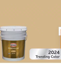 5 gal. PPG1092-4 Craftsman Gold Semi-Gloss Exterior Latex Paint