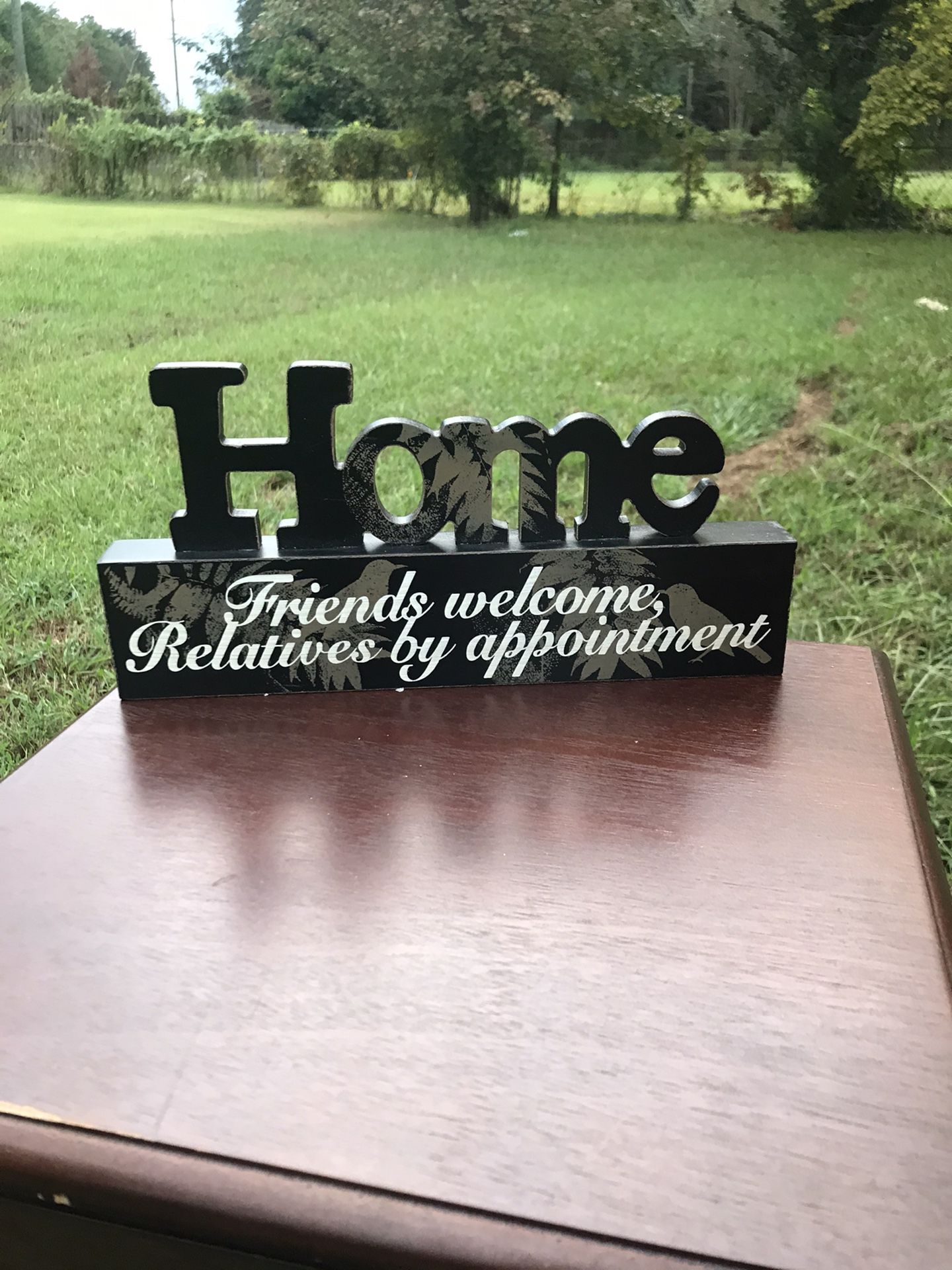 Home sign