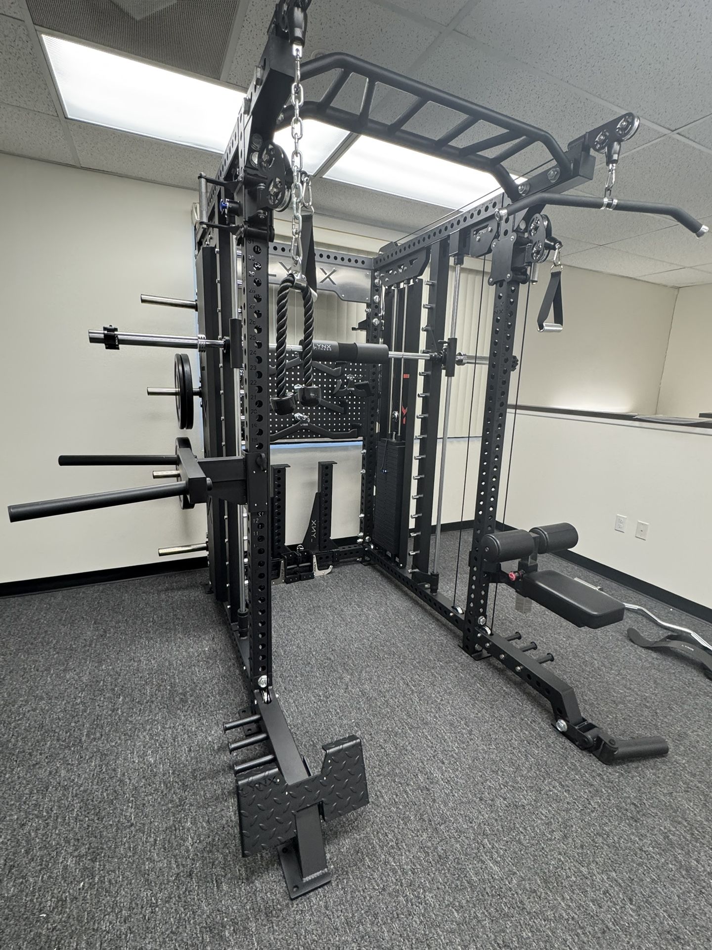 All In One Commercial Home Gym🟪Dual Cable Machine🟪Smith Machine🟪Squat Rack