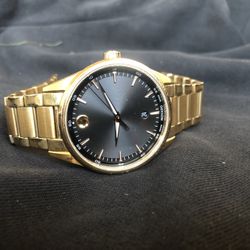 Gold Plated Movado Stratus
