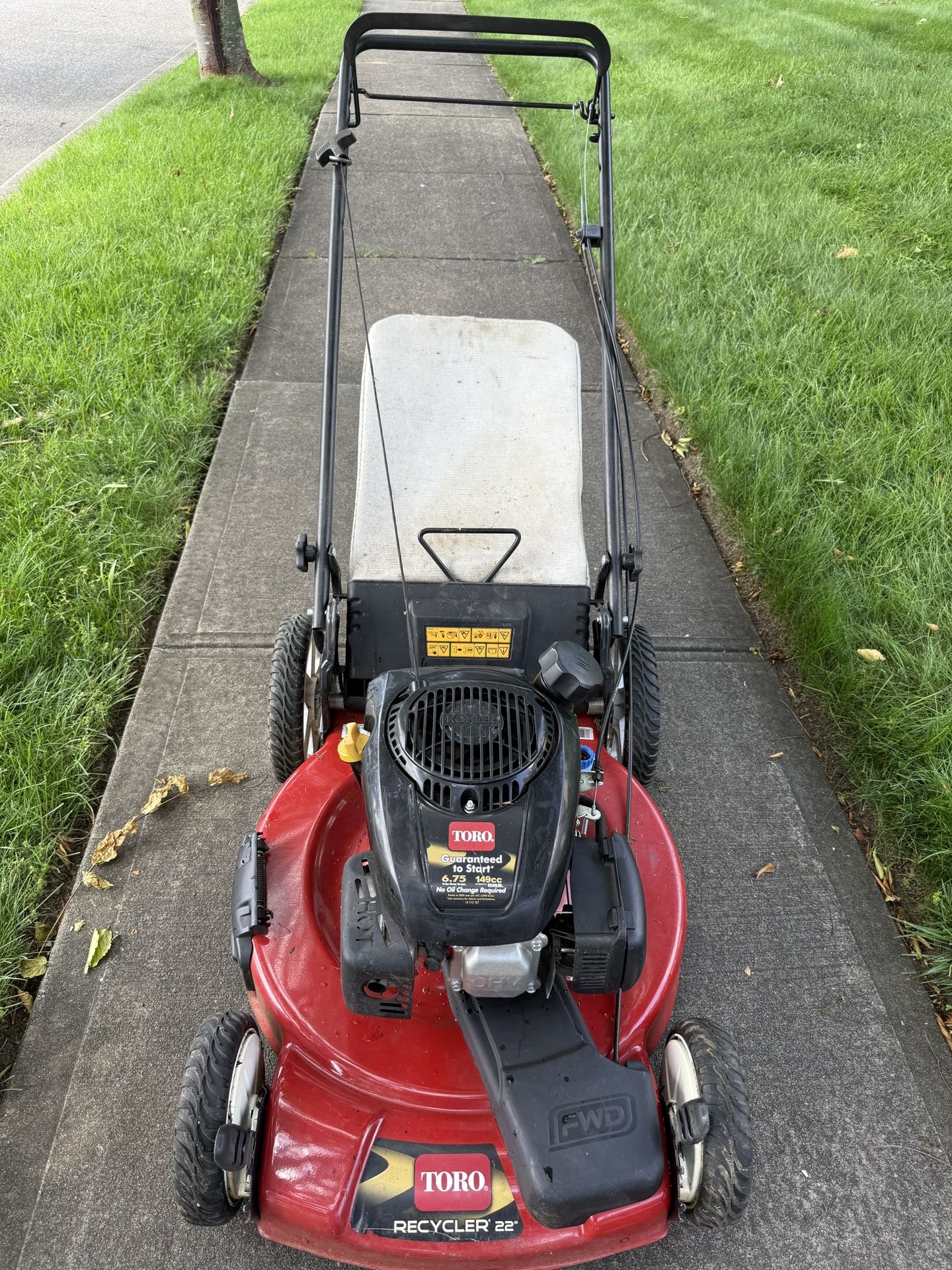 Toro Self Propelled Like New