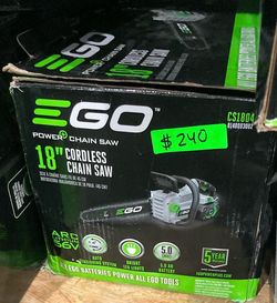 Ego 16in Cordless Chainsaw