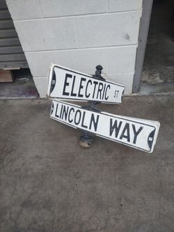 Vintage Street Sign