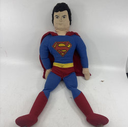 Vintage Superman 1978 USA About 20" Fabric Doll SEE PHOTOS