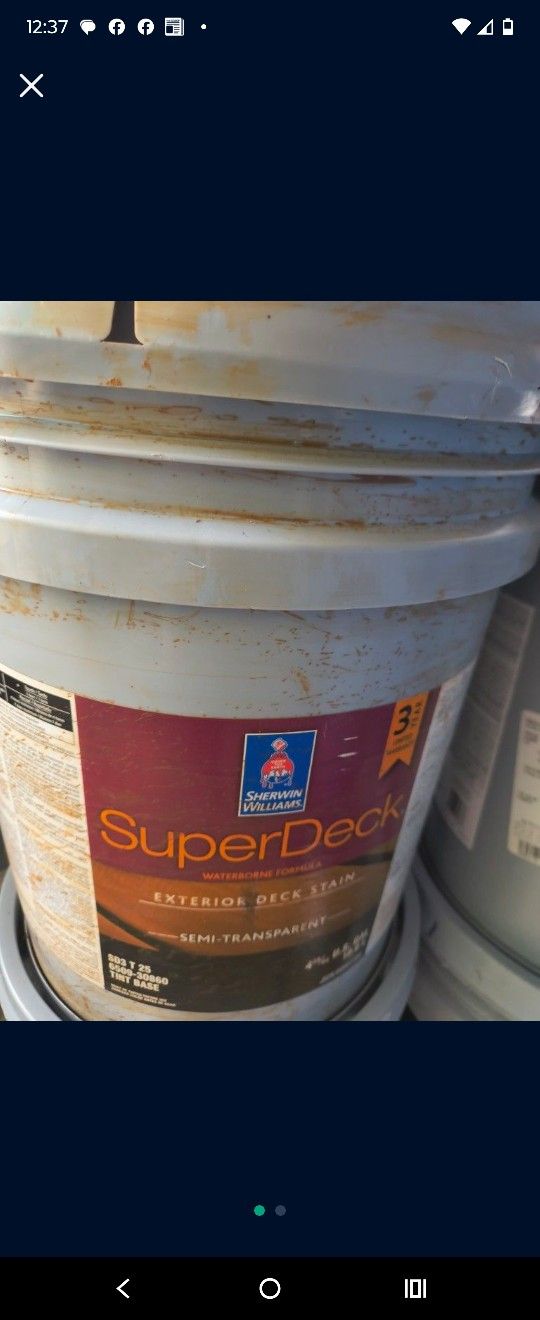 Sherwin Williams Superdeck Paint