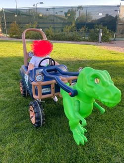 Little tykes Dino push pull car