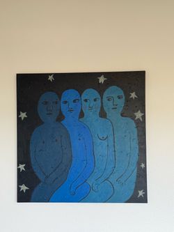 Acrylic painting