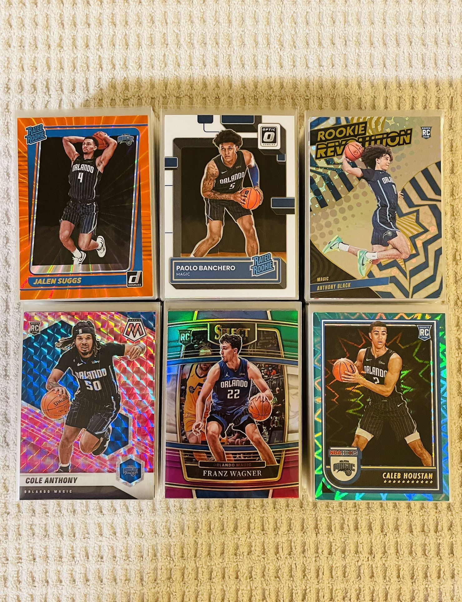 Orlando Magic 355 Card Basketball Lot! Rookies, Prizms, Parallels, Autographs, Short Prints, Variations & More!