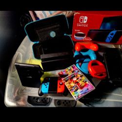 Nintendo Switch With Accesories