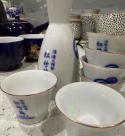 Sake set no cracks great condition- SW next to IKEA