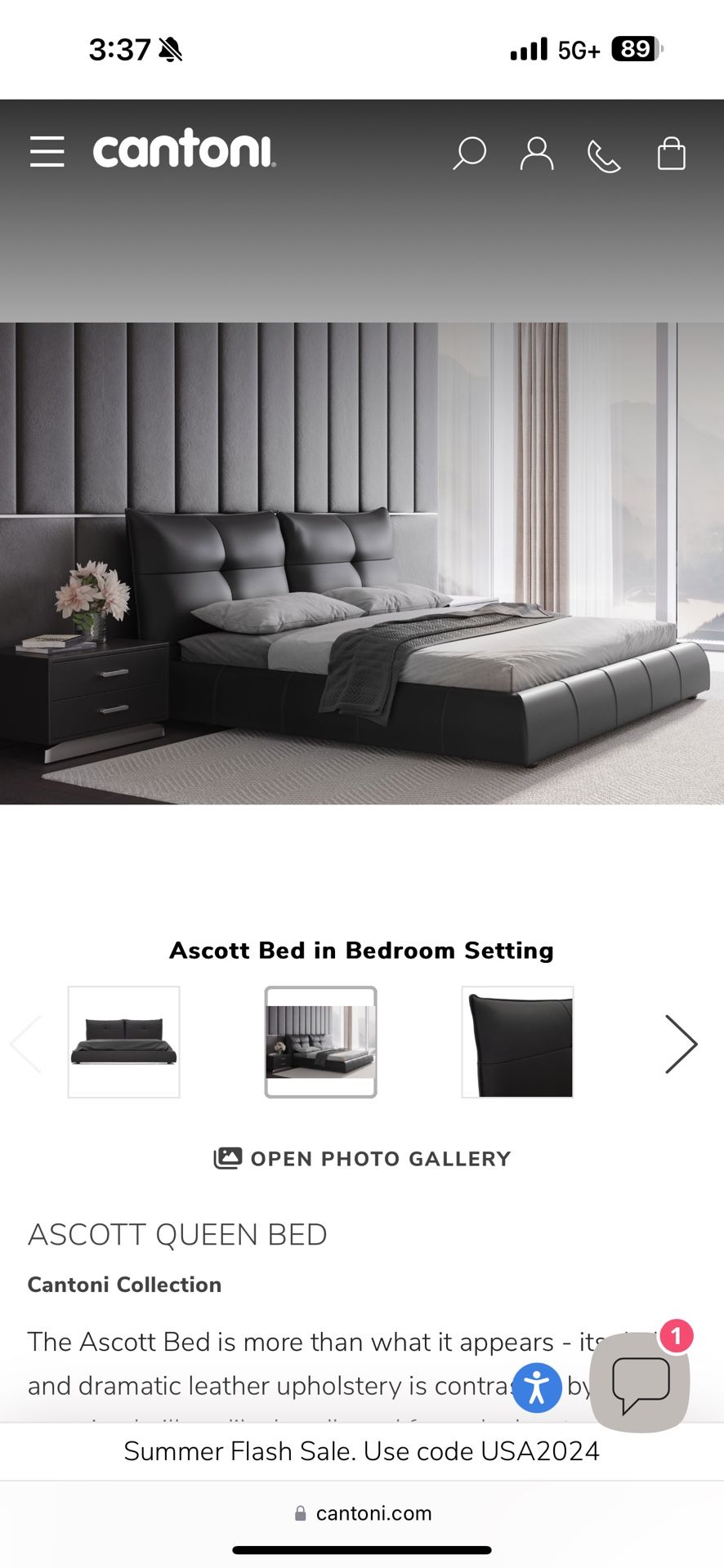 queen size bed