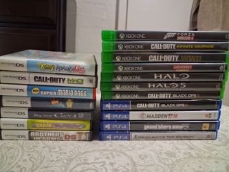 DS, PS4, XBOX ONE games