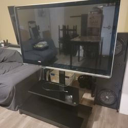 60 Inch TV with TV Stand GOOD DEAL!!!