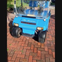 Club Car Golf Cart: Cute for Easter