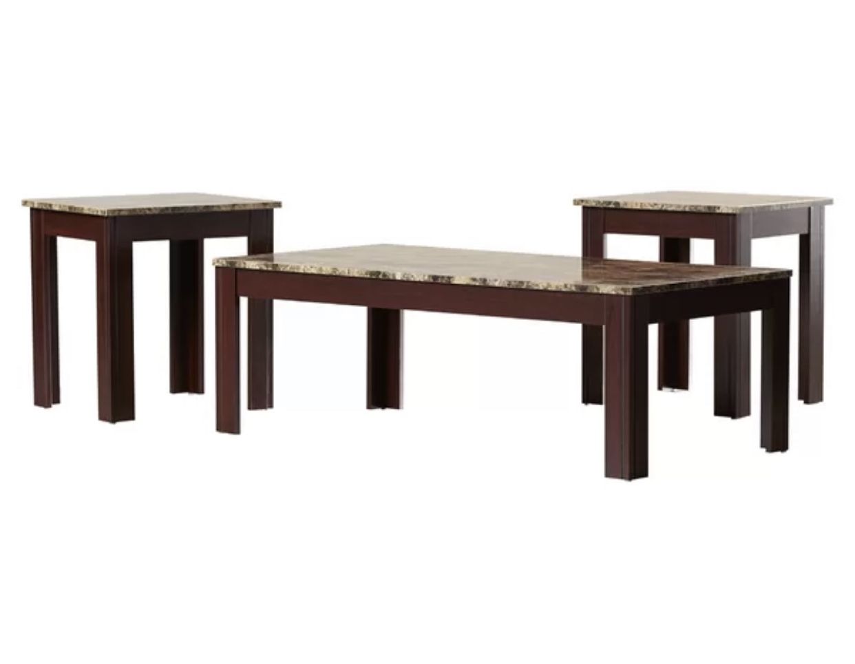 3 Piece Living Room Coffee Table Set