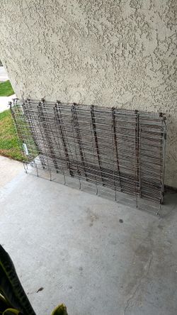 Metal dog play pen