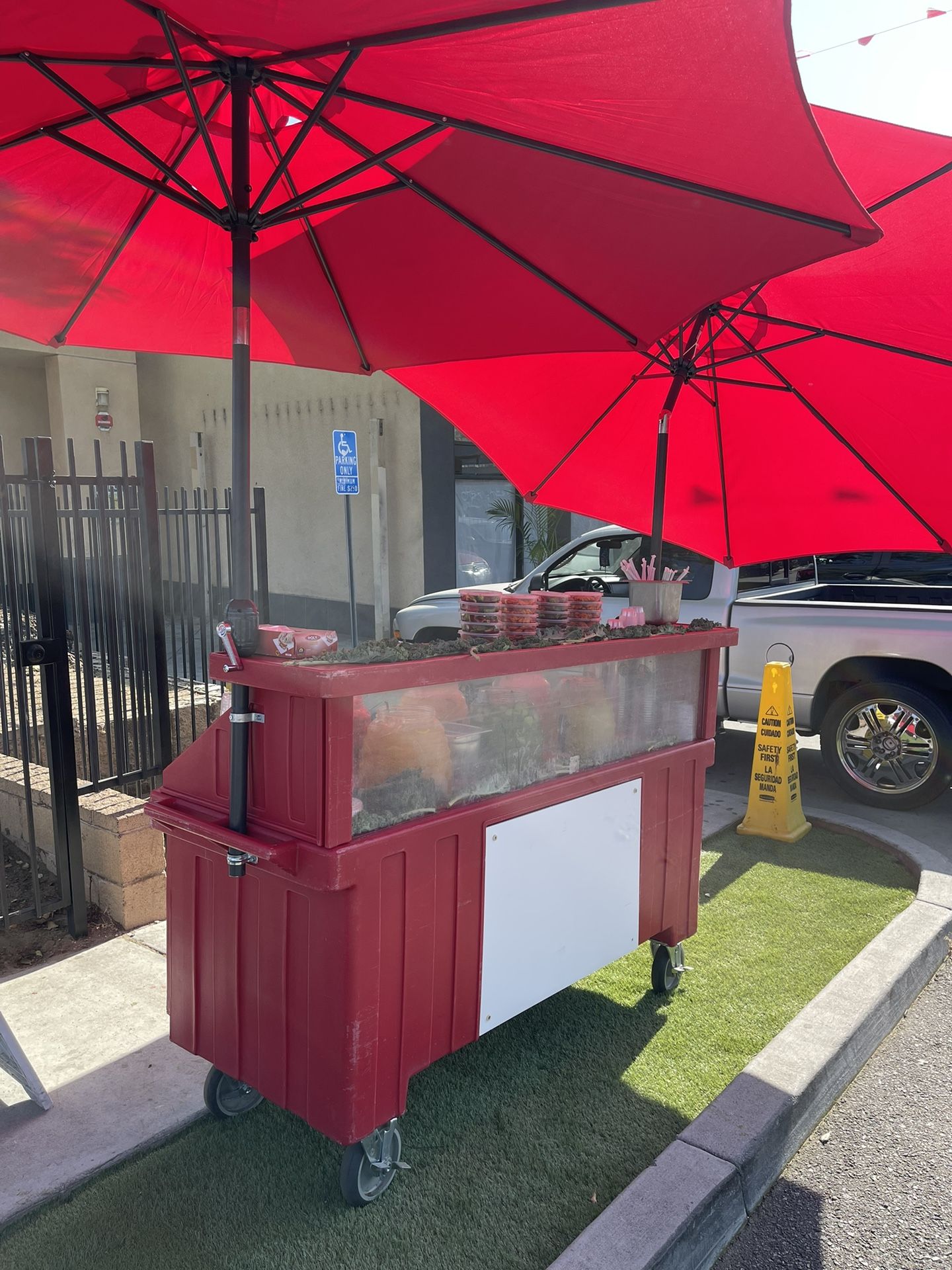 Carro Para Aguas Frescas CAMBRO