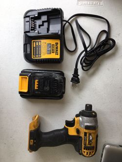 20 V Dewalt impact drill