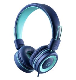 Kids Headphones - noot products K11 Foldable Stereo Tangle-Free 3.5mm Jack Wired Cord On-Ear Headset for Children/Teens/Boys/Girls/Smartphones/School/