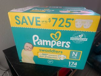 Pampers New born diapers (1 box)