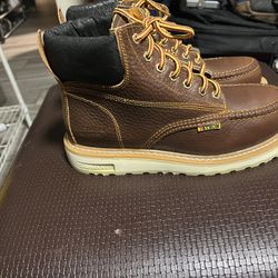 Patron Steel Toe Boots Size 6 