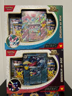 Pokemon 30th Celebration Ex Boxes